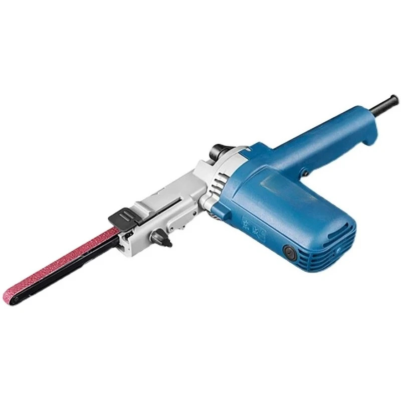 

9*533mmMini Belt Sander Sanding Belt Grinder Grinding Machine Portable Metal Polishing Narrow Space Sanding Belt Machine