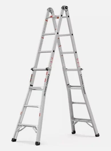 High Quality 4*8 Step Aluminium Construction Ladder Small Joint Modern Design Hot Sell Folding Ladders