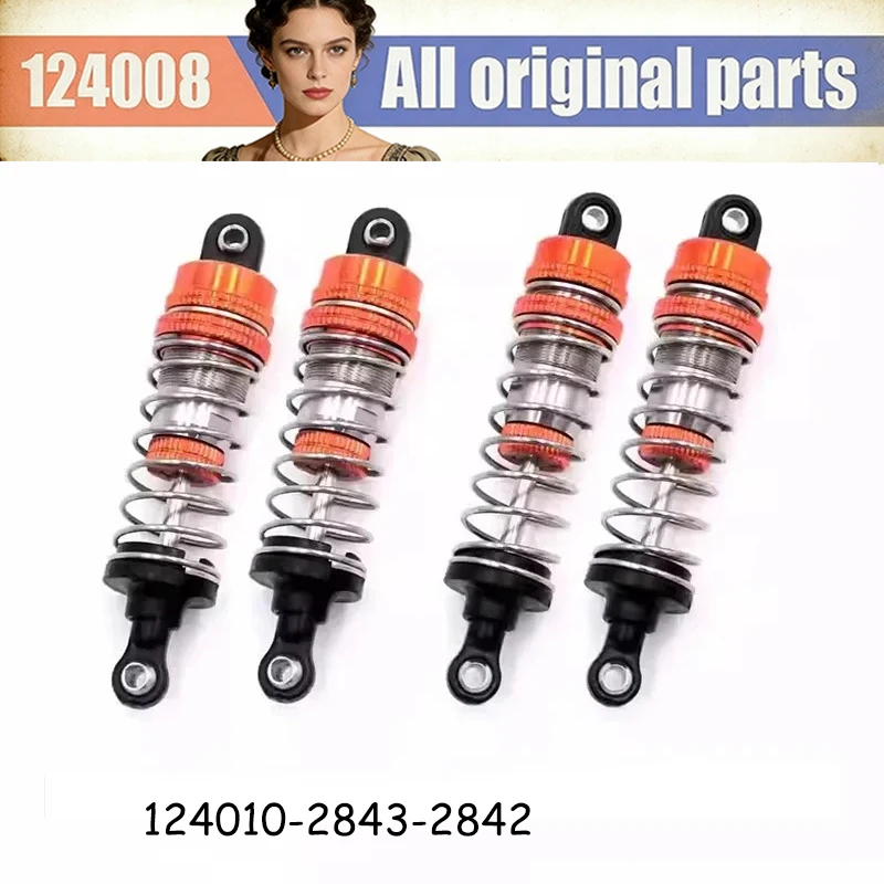 WLtoys RC Car 124008 1/12 New Original Spare Parts Anti-Collision Component Chassis Shell Tire Dog Bone Brushless Motor ESC