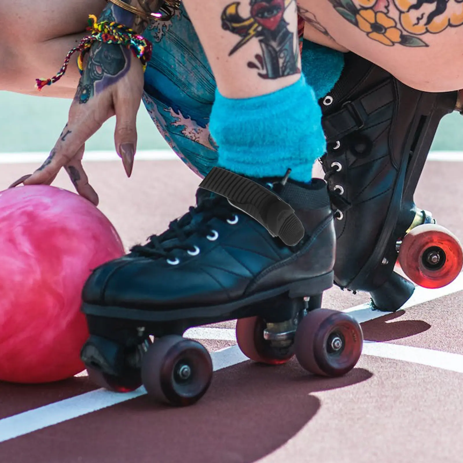 

2Pcs Roller Skates Buckle Straps Replaceable Adjustable Buckle Straps for Skating Shoes Comfortable Secure Fit