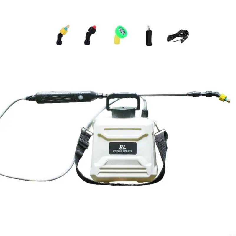 X4YE 8L Rociador jardín eléctrico Gran capacidad Riego Riego Automático