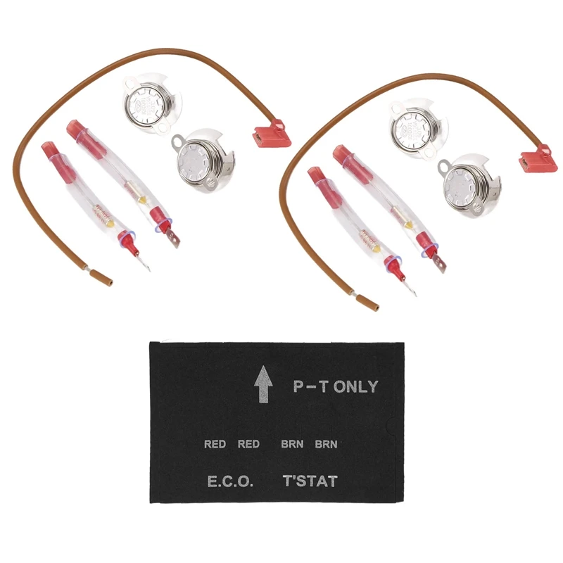 RV Water Heater Thermal Cutoff Kit -ECO Thermostat Assembly For Atwood 91447 93866 Models GCH6-4E GCH6-6E G6A-7E