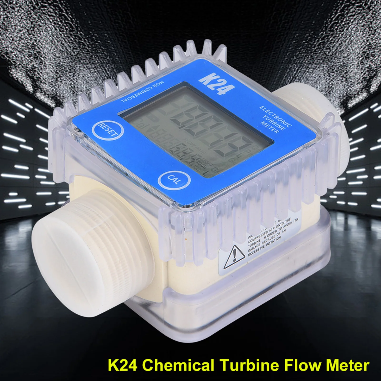 Liquid Meter Turbine Meter Turbine Digital  Oil Fuel  Meter Gauge 1