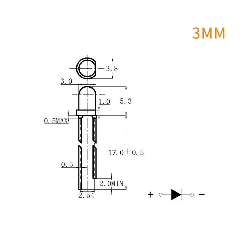 300 Stks/doos 3Mm 5Mm Led Diode Gevarieerd Kit Wit Groen Rood Blauw Geel F3 F5 Leds Light Emitting diodes Elektronische Kit