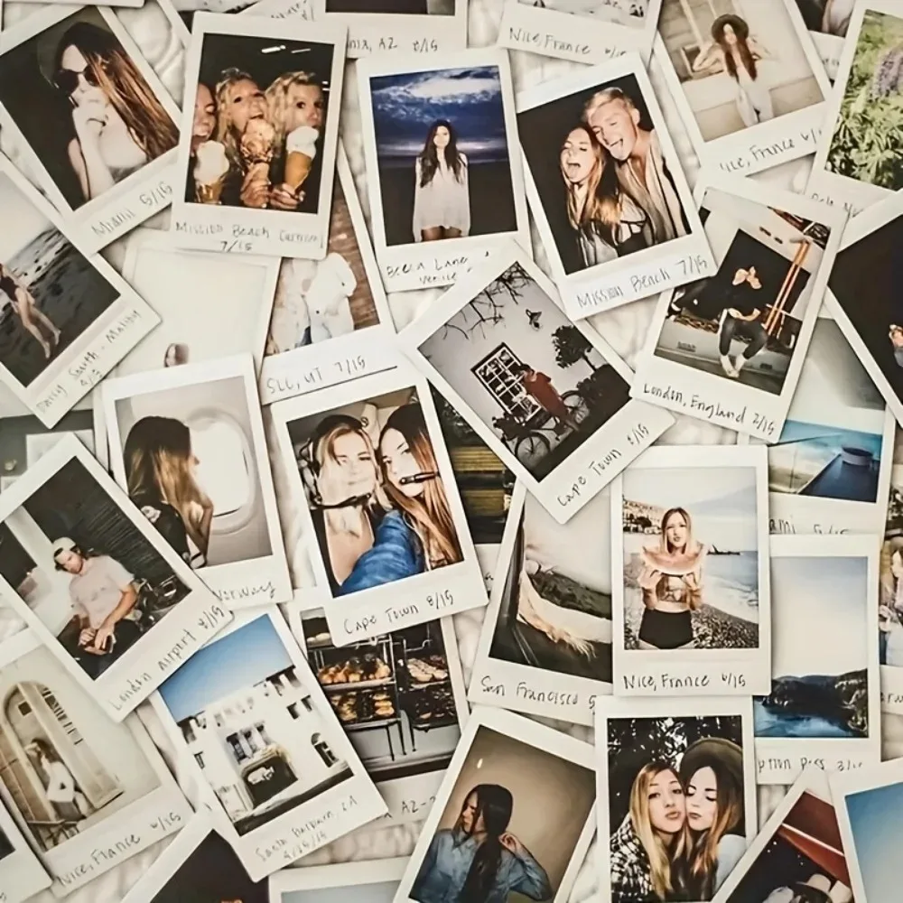 Instant Photo Printer for Couples, Prints 5 Photos with White Borders, Custom Photo Paper,Suitable for Partners Friends image 3