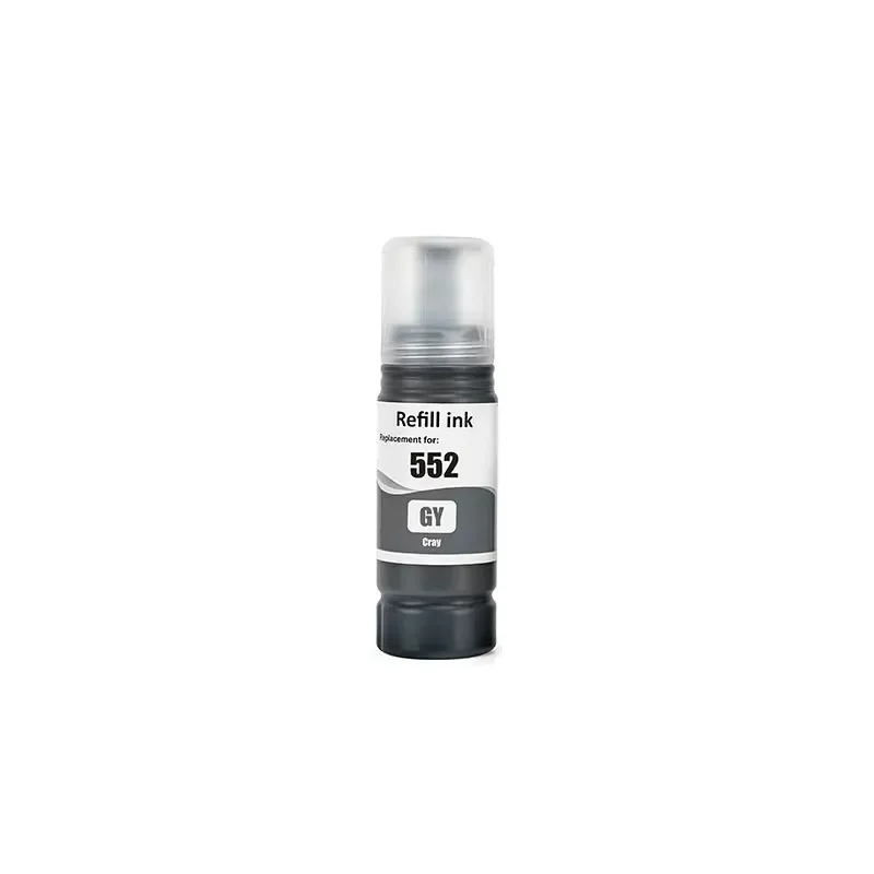 Imagem -04 - Tinta Garrafa de Tinta para Epson Refil à Base de Água 552 T552 Premium Color Compatível Et8500 e Et9550