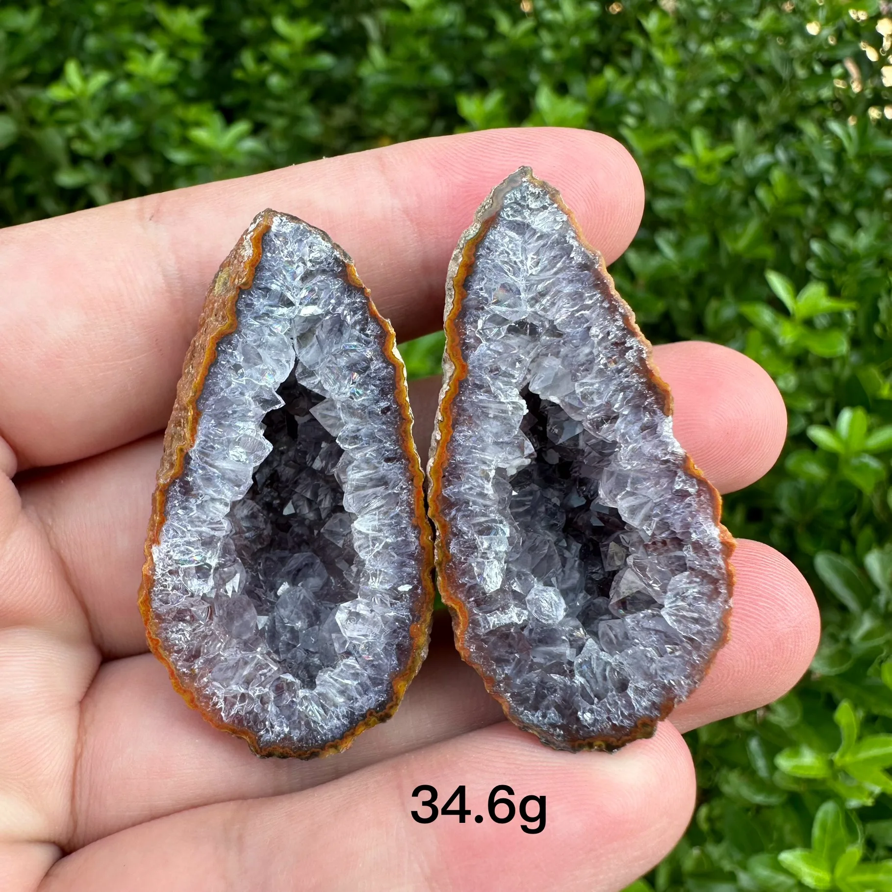 Natural Colorful Zhanguo Red Agate Geode Polished Onyx Quartz Crystal Reiki Healing Stone Gift Room Decor