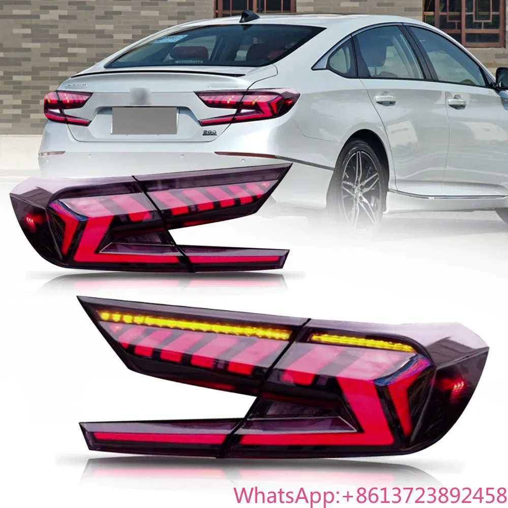 

Hot Selling Auto Modified LED Taillamp Taillight for Honda Accord Generation 10th 2017-up