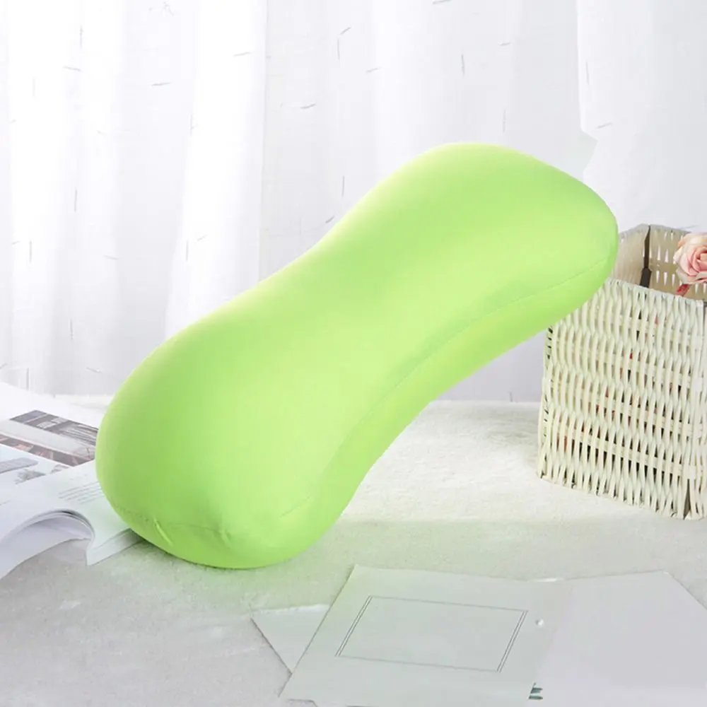 New Mini Microbead Bolster Pillow Foam Particle Comfortable Back Cushion Seat Pillow Home Sleep