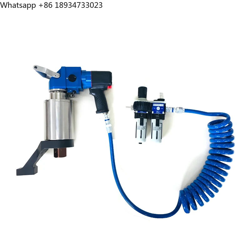 Hot Selling 3000nm Angled Shank Single Speed Pneumatic Torque Wrench Multiplier