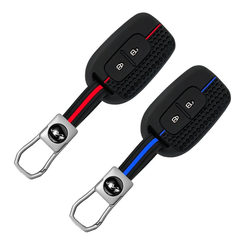 Nueva Funda Protectora de Silicona para Llaves de Renault Clio Modus Clio Dacia Sandero Logan Duster Dokker 2021 2020 2019 Accesorios