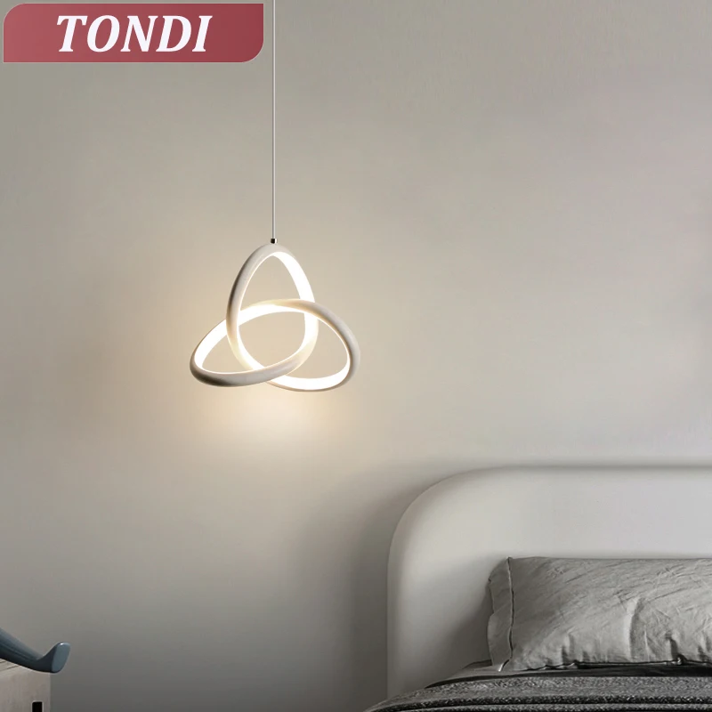 Bedside Chandelier Modern LED Creative Ceiling Chandelier Bedroom Living Room Dining Room Kitchen Lamp Room Decoration Home