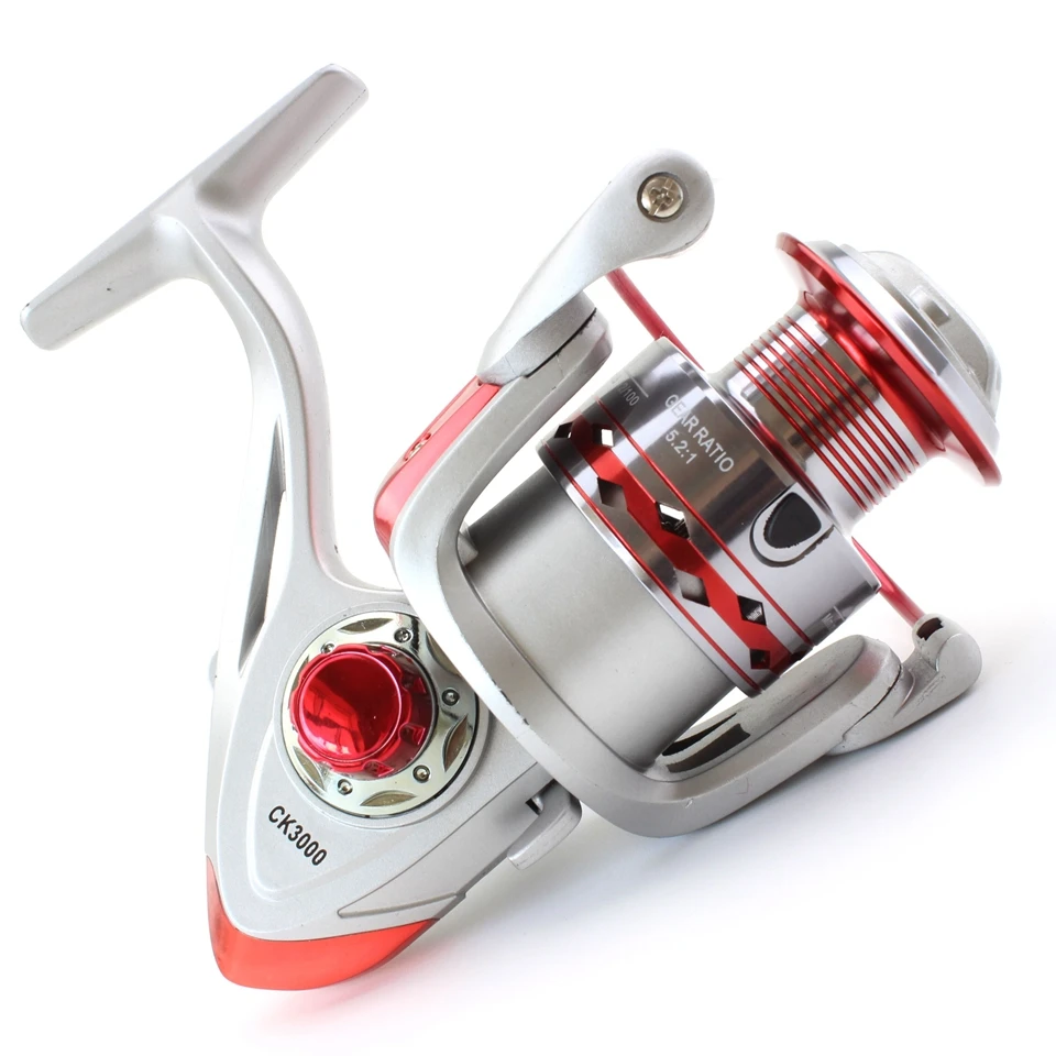 

NEW CK1000 - 7000 Fishing Reel 12 Ball Bearings 5.2 : 1 Fishing Reel Spinning Exchangable Foldable Handle Reels Fishing goods