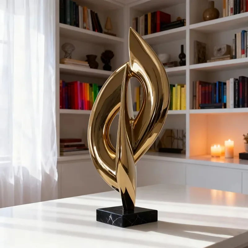Modern Luxury Home Desk Decoration Modern Interior Art Ornament