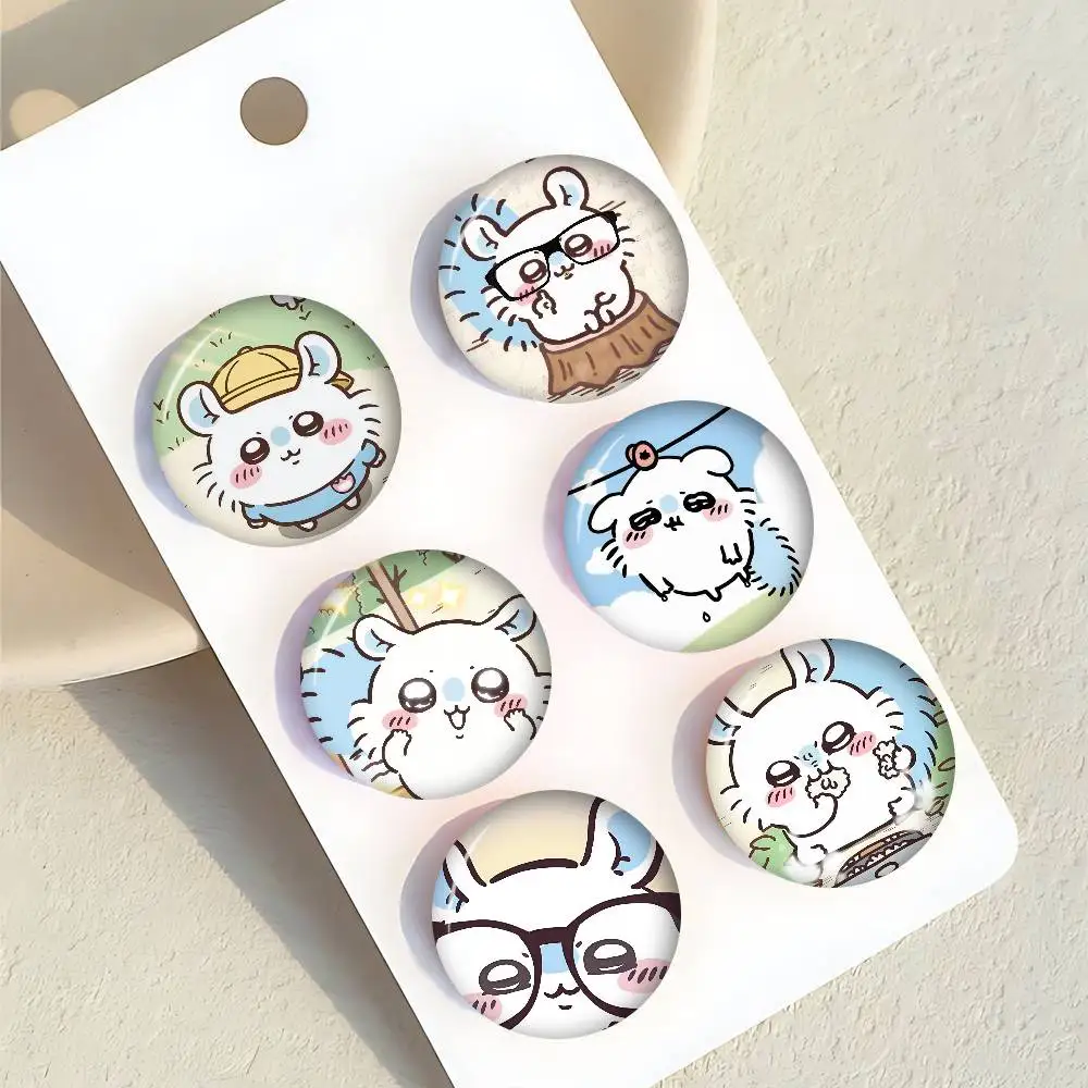 Cartoon M-momongas Kawaii Anime Button Pin Handgefertigte Brosche für Kleidung Cartoon Abzeichen Rucksack Dekoration Schmuck Accessoires