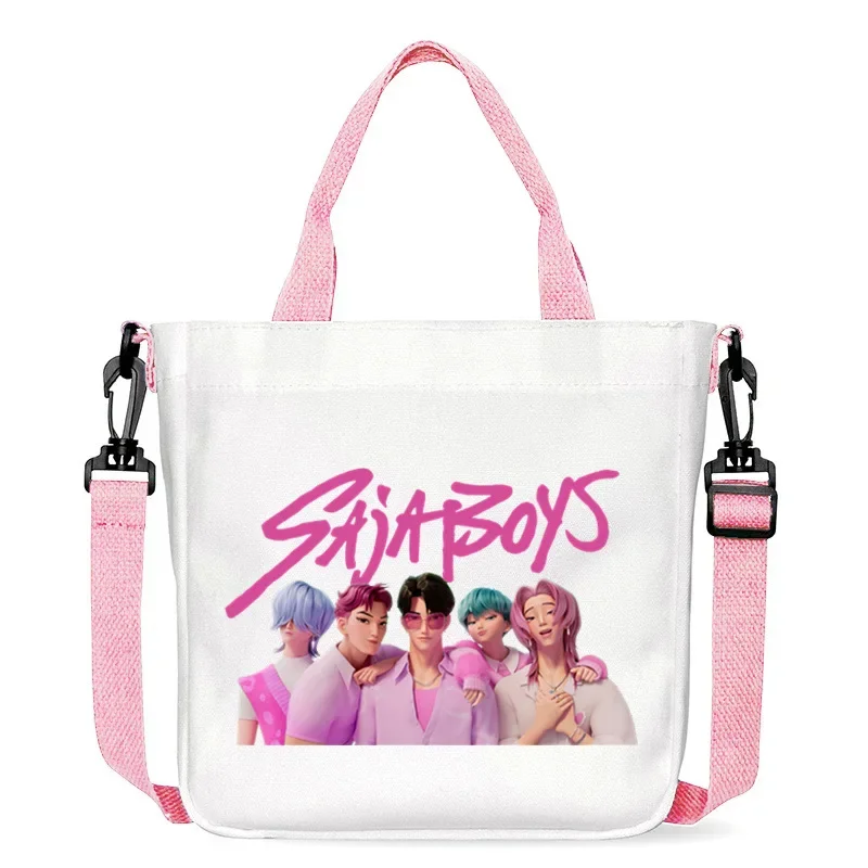 جديد K Pop Demon Hunters المرأة حقيبة كروسبودي Kawaii الكرتون أنيمي مطبوعة حقائب كتف الفتيات حقيبة يد الموضة هدايا عيد الميلاد #2