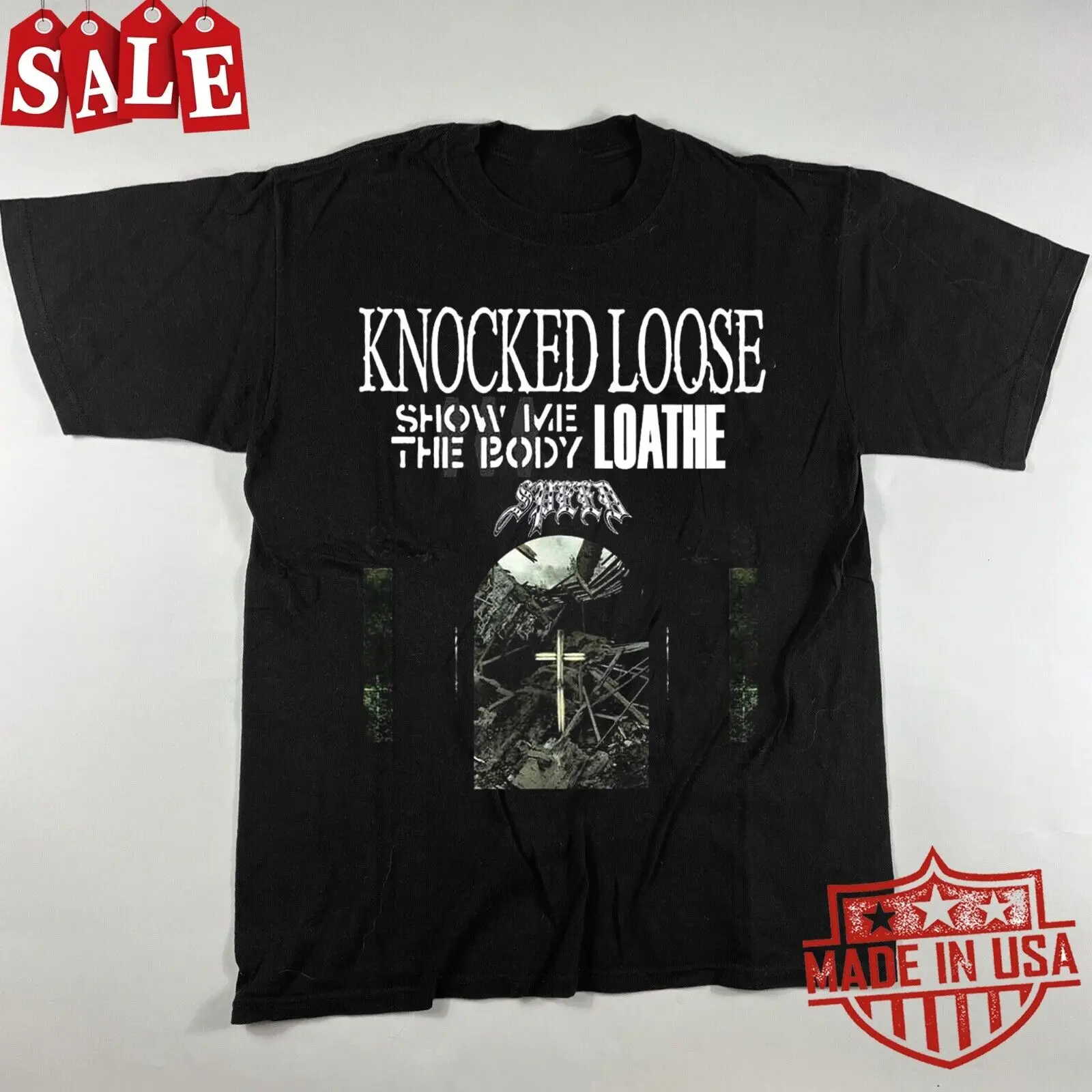 Knocked Loose Show Me The Body 2024 Tour Gift For Fans Unisex S-5XL Shirt 1LC56