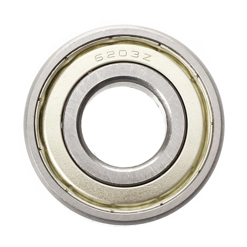 10X 6203Z Deep Groove Double Metal Metric Ball Bearing 17 X 40 X 12Mm