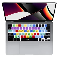 Shortcuts Keys Keyboard Cover US for MacBook Pro14
