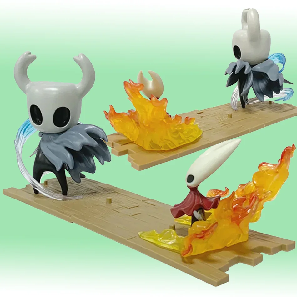 Figura de Anime de Caballero hueco de 10cm, figura de acción de PVC de Caballero hueco, modelo coleccionable, regalos de Navidad, Acción de Gracias