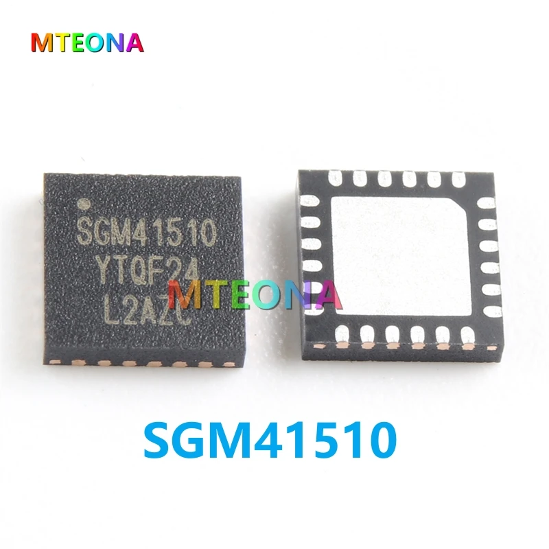 2-10Pcs/Lot SGM41510YTQF24G SGM41510 SGM41511 SGM41512 SGM41513 Charger IC For Smart Phone Charging Chip TQFN-24 USB Control IC