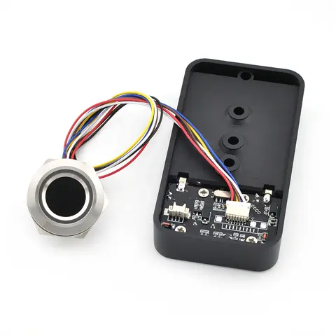 K236-A DC6V 4*AAA Battery Low Power Consumption Admin/User +R503 Fingerprint Control Board With Battery Box For Access System