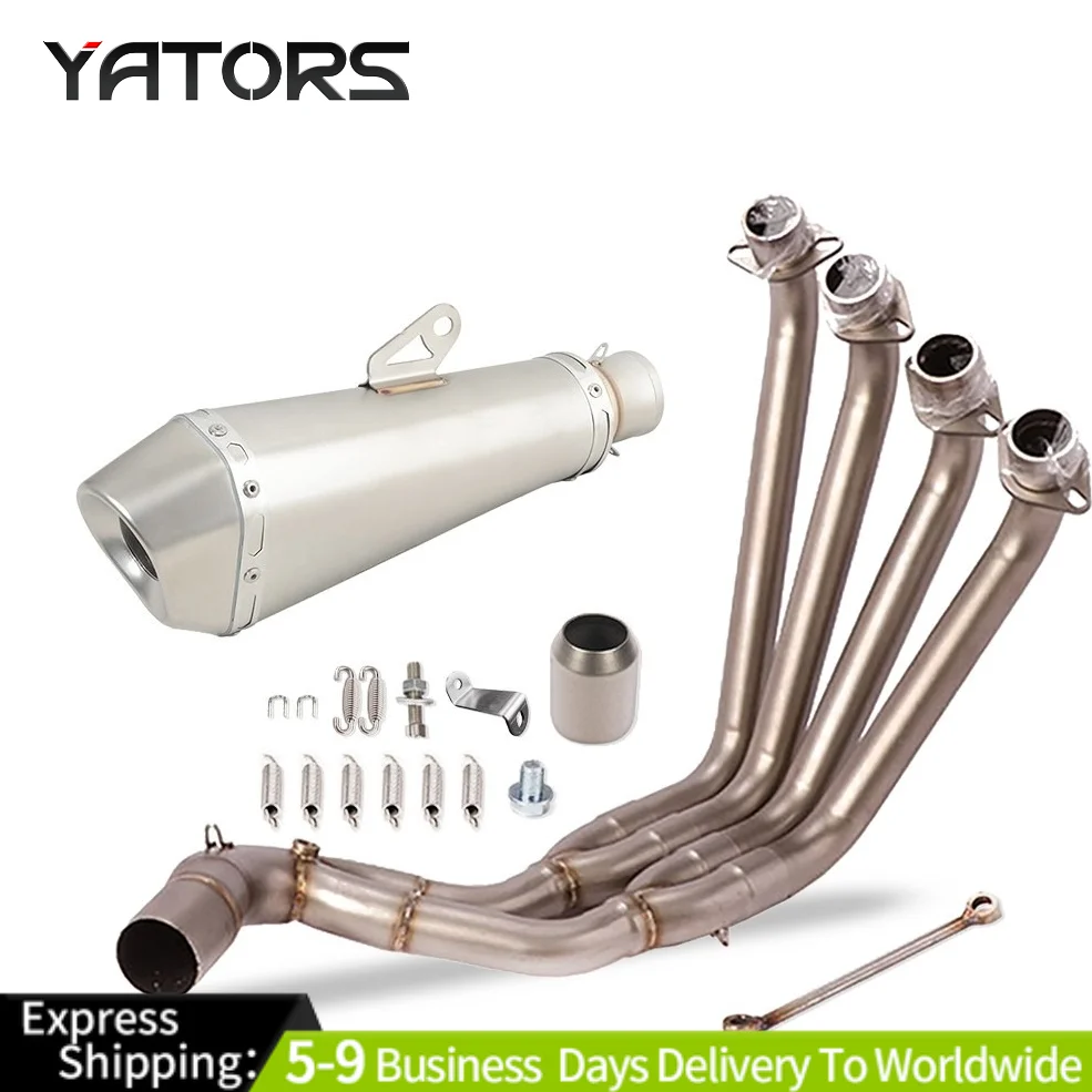 

For Honda CB650F CB650R CBR650R/F 2014-2023 Exhaust System Header Pipe Muffler Exhausts Pipes