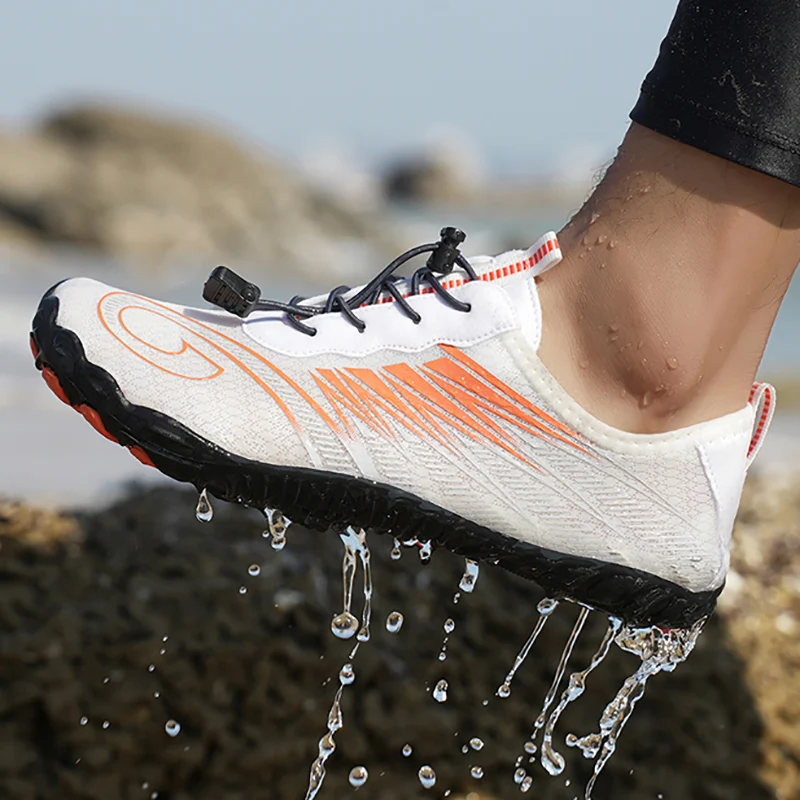 

Men's New Arrival Water Shoes Quick Dry Anti-Slip Five-Finger Wear-Resistant High-Quality Sneakers Women's Fitness Sports Shoes