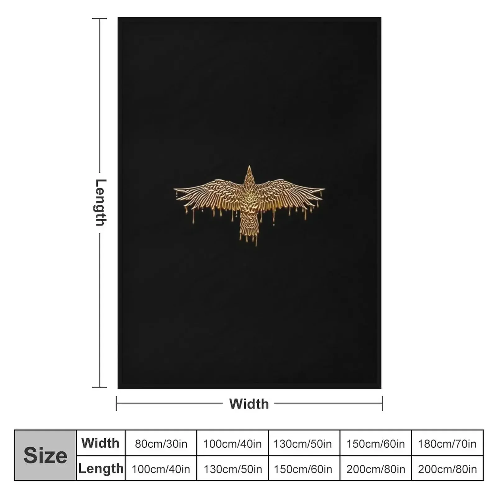 Mono Inc. Ravenblack Throw Blanket Beautifuls Luxury St Summer Hairys Blankets