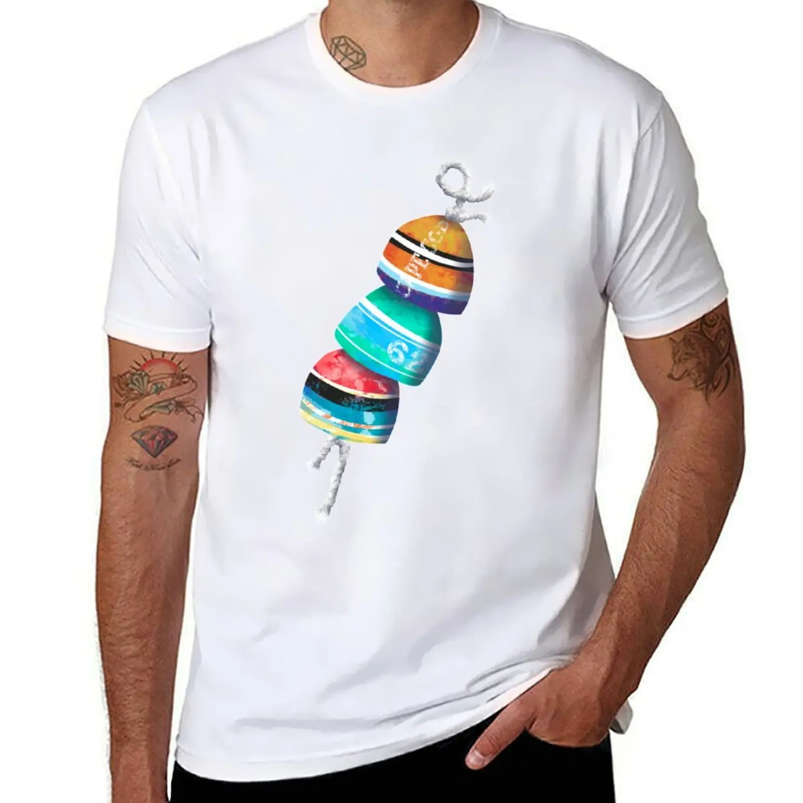 

Cape Cod Buoy T-Shirt t shirts for man graphic vintage essential t shirt T-Shirt