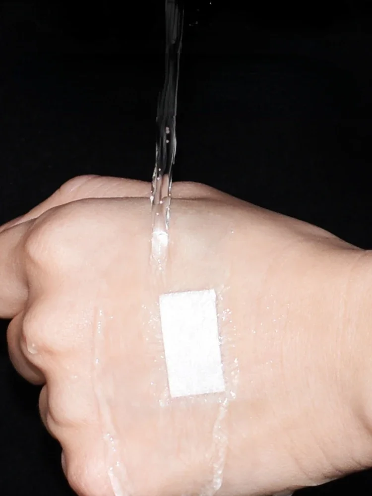 Imagem -03 - Conjunto Transparente Band Aid à Prova Impermeável Água Curativo Gesso Remendo da Pele Ataduras Adesivas para Crianças Adultos Gesso 120 Peças