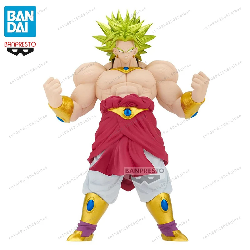 Original BANPRESTO Dragon Ball Z BLOOD OF SAIYANS Vol.22 Super Saiya Broly PVC Anime Action Figures Model Collection Toy