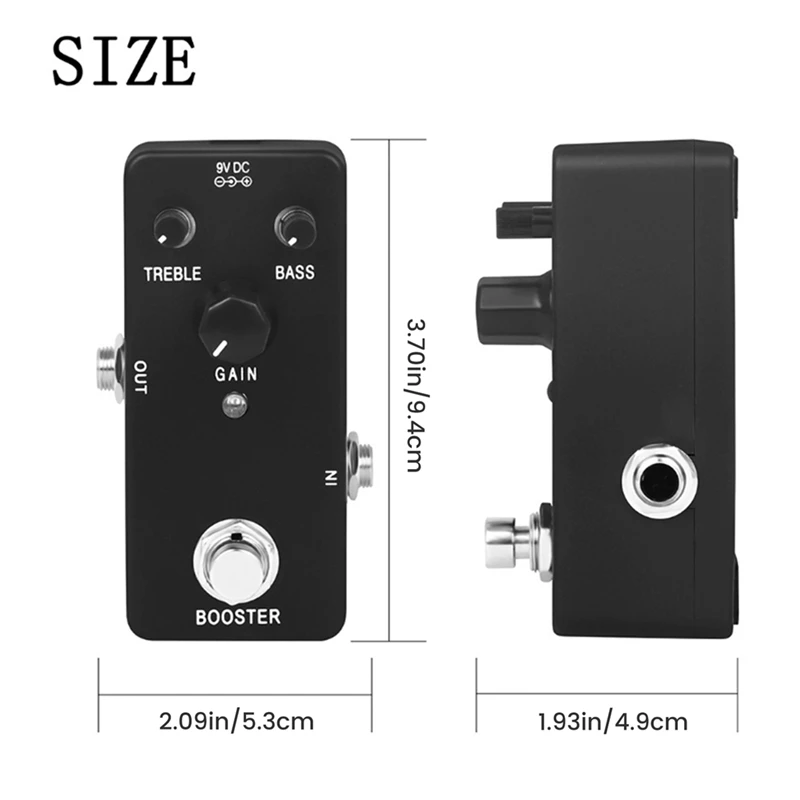 Pedal de efectos individuales para guitarra XG-7, BOOSTER puro de alta ganancia, reemplazo de guitarra