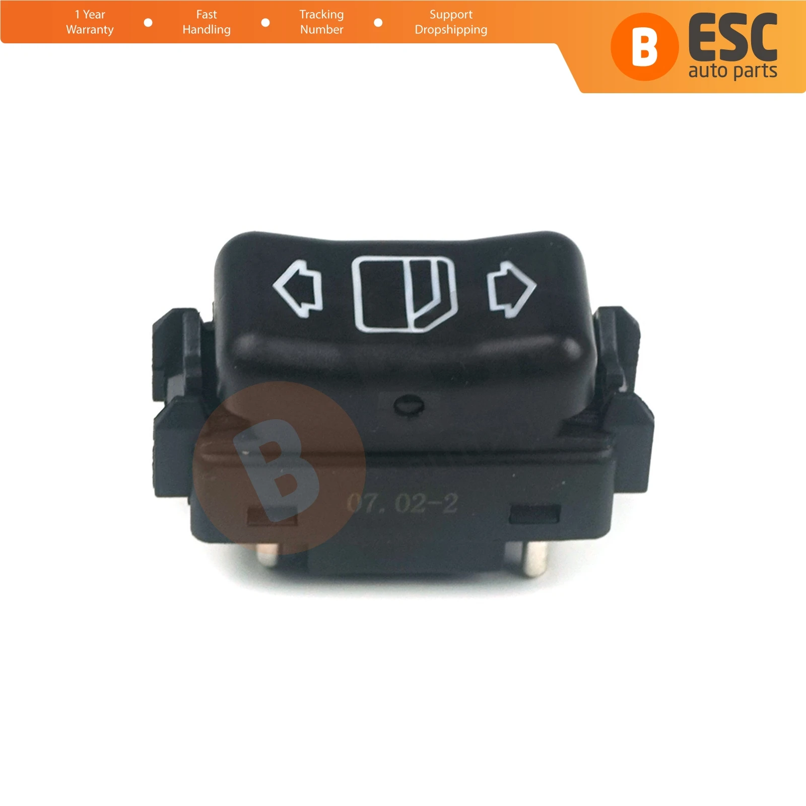 BDP632 Center Console Control Power Window Switch 5 Pins Front or Rear Right 1248204510 For Mercedes Benz E W124 W126 W201 W463