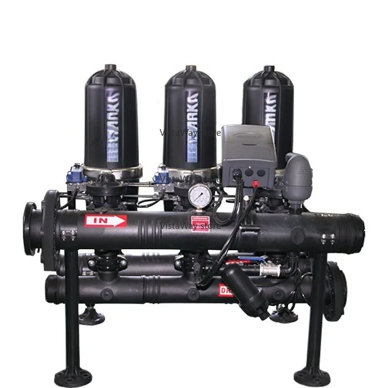 2 Inch 3 Unit Automatic Water Filter Industrial Drip Water Filter for Irrigation System