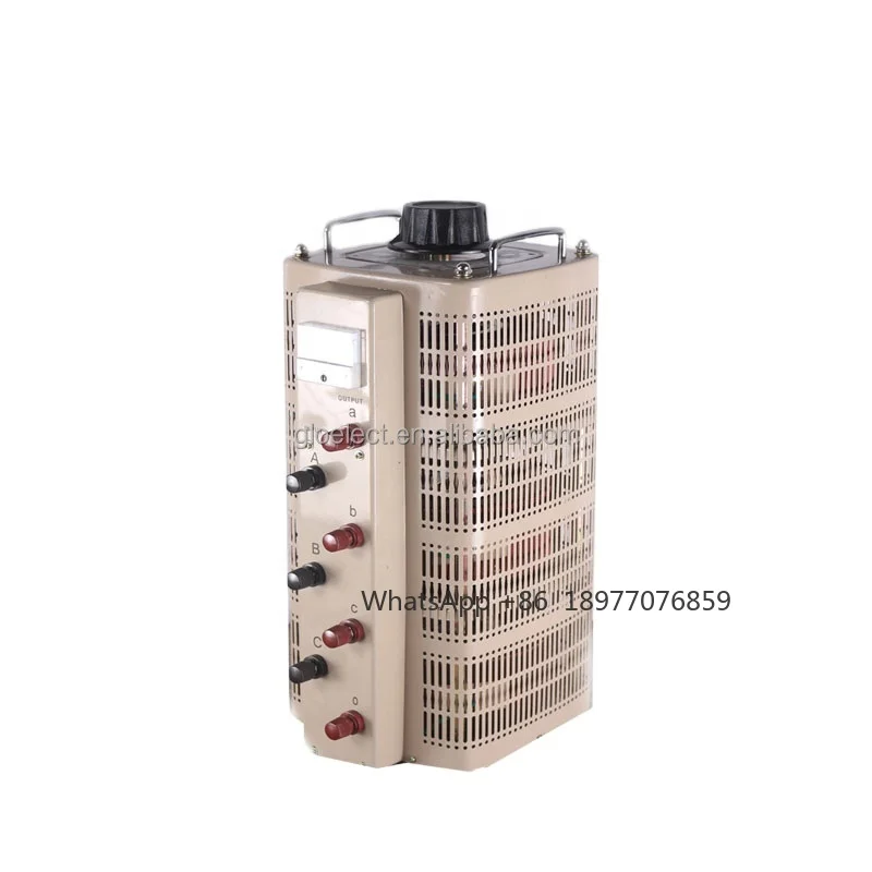 TSGC2 15KVA 20KVA Transformador Variac trifásico 380V AC Estabilizador de voltaje automático