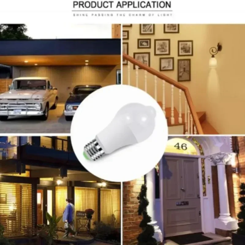 Smart Sensor 12W 15W 18W 20W Led Bulbs Passage Light Bulb Lamp Light Bulb Auto Sensitive Motion Sensor Light 220 V E27 Induction