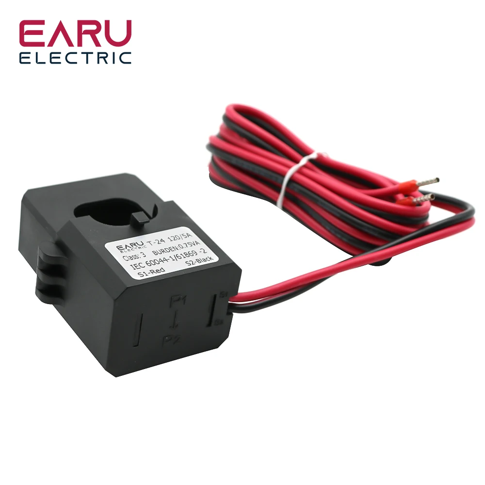 5A Split Core Current Transformer Sensor AC Open Type CT 80A 120A 200A 300A 500A 750A 1000A Clamp High Frequency Transformer