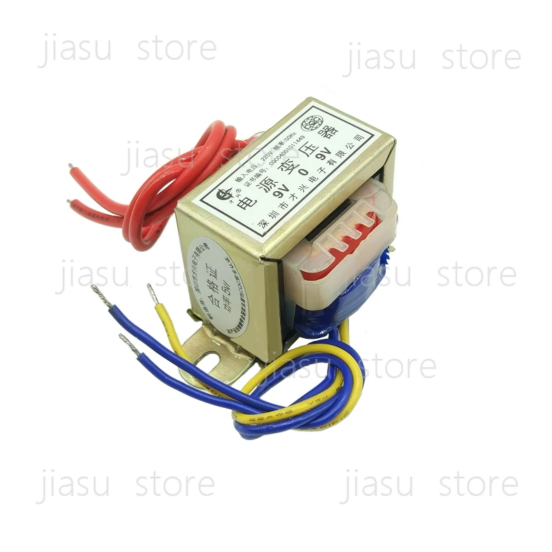 

EI41 5W 5VA Power Frequency Transformer 220V/380V to 6V/9V/12V/15V/18V/24V AC Single/Dual Output DB-5VA Pin Type PCB