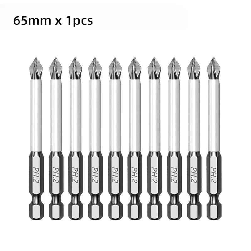 

AI-ROAD PH2 Electrician Special Screwdriver Bits Set Magnetic Electric Impact Drill Nut Driver for Circuit Breaker 65 110mm