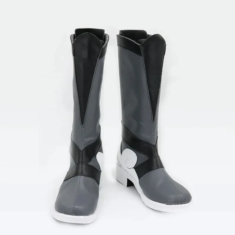 2025 11 PJSK Shiraishi An Game Project Sekai الملونة المرحلة تأثيري الدعائم بولي أحذية أحذية من الجلد أحذية الهالوين مخصص