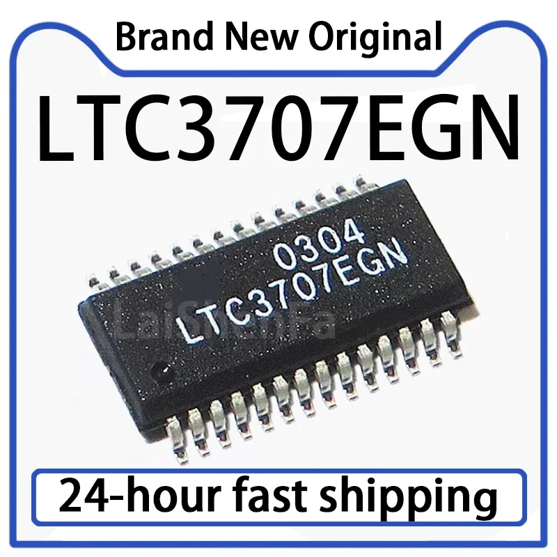 5PCS LTC3707EGN SSOP-28 Two Phase Synchronous Voltage Reducing Switching Regulator in Stock