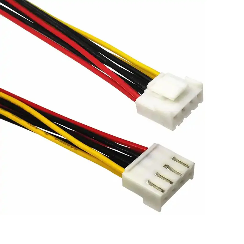 VH3.96 4pin Vrouwelijke Power Om 2 Stuks Sata Voedingskabel Seriële Sata 15pin Vrouwelijke Supply Voor Hdd Power Cable