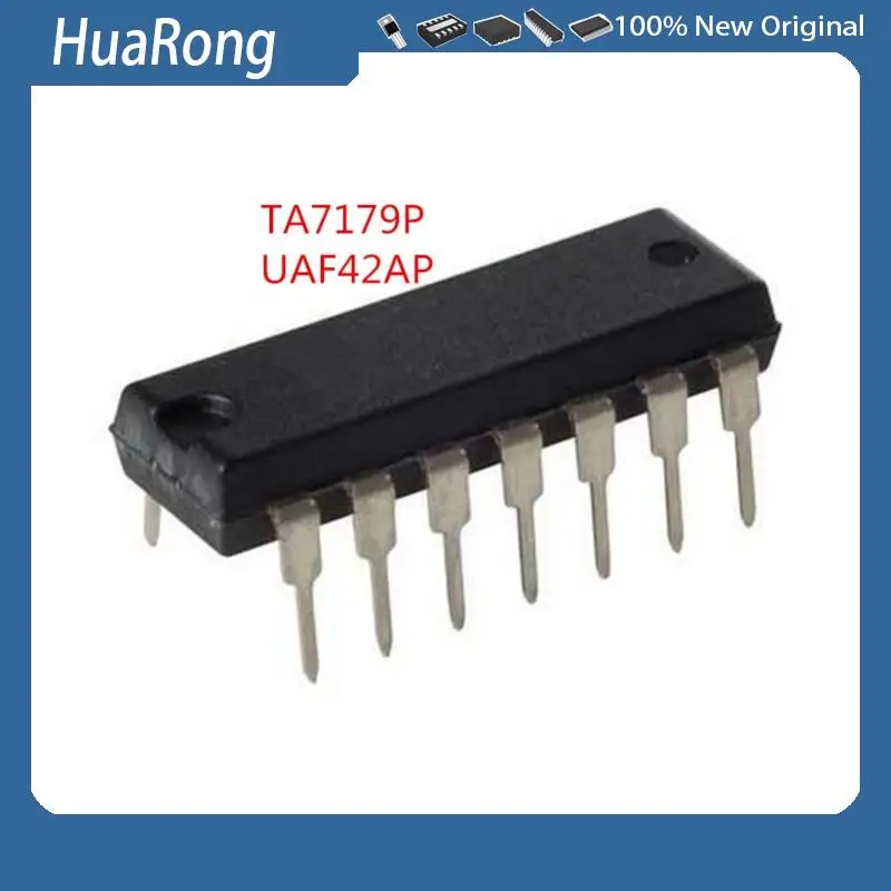 

10PCS/LOT TA7179P UAF42AP UAF42 DIP-14