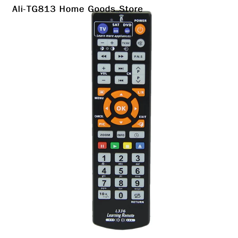 

[TG813]L336 Universal Smart Remote Control With Learn Function For TV BOX CBL DVD SAT