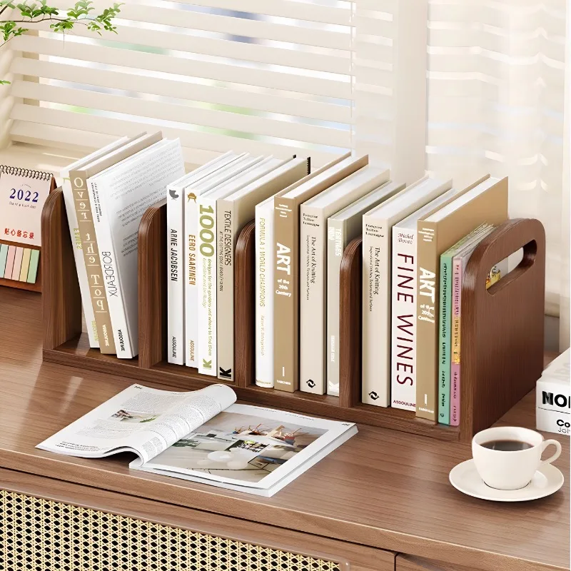 

Desktop Bookshelf Office Desktop Organizing Shelf Small Bookcase Student Bookstand