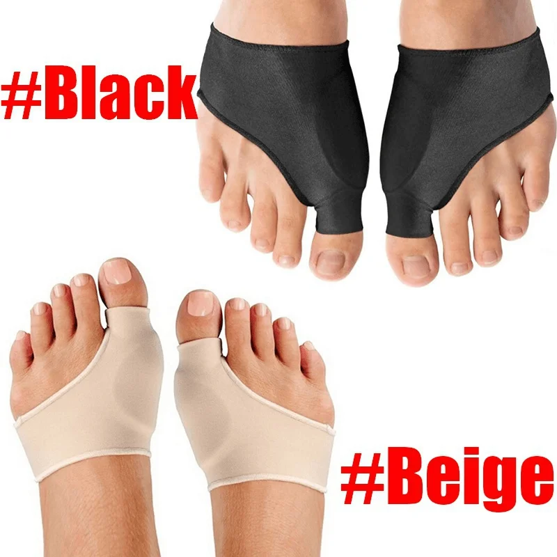 2PCS Super Elastic Bunion Sleeve Bunion Corrector Protector Prevent Hallux Valgus Foot Caring Corrector for Daily Health Care