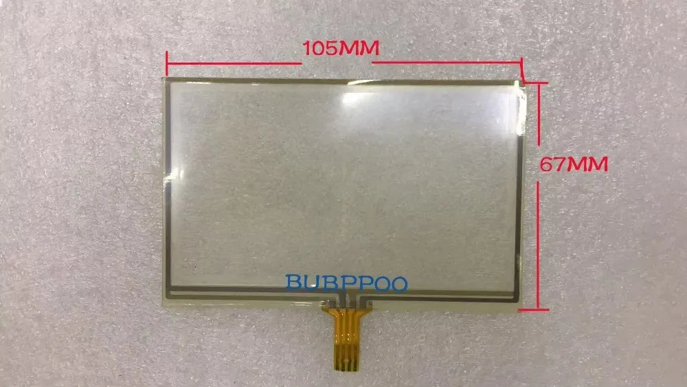 

ДЛЯ 4,3-дюймового усилителя 480272H3 105*67 мм сенсорный экран
