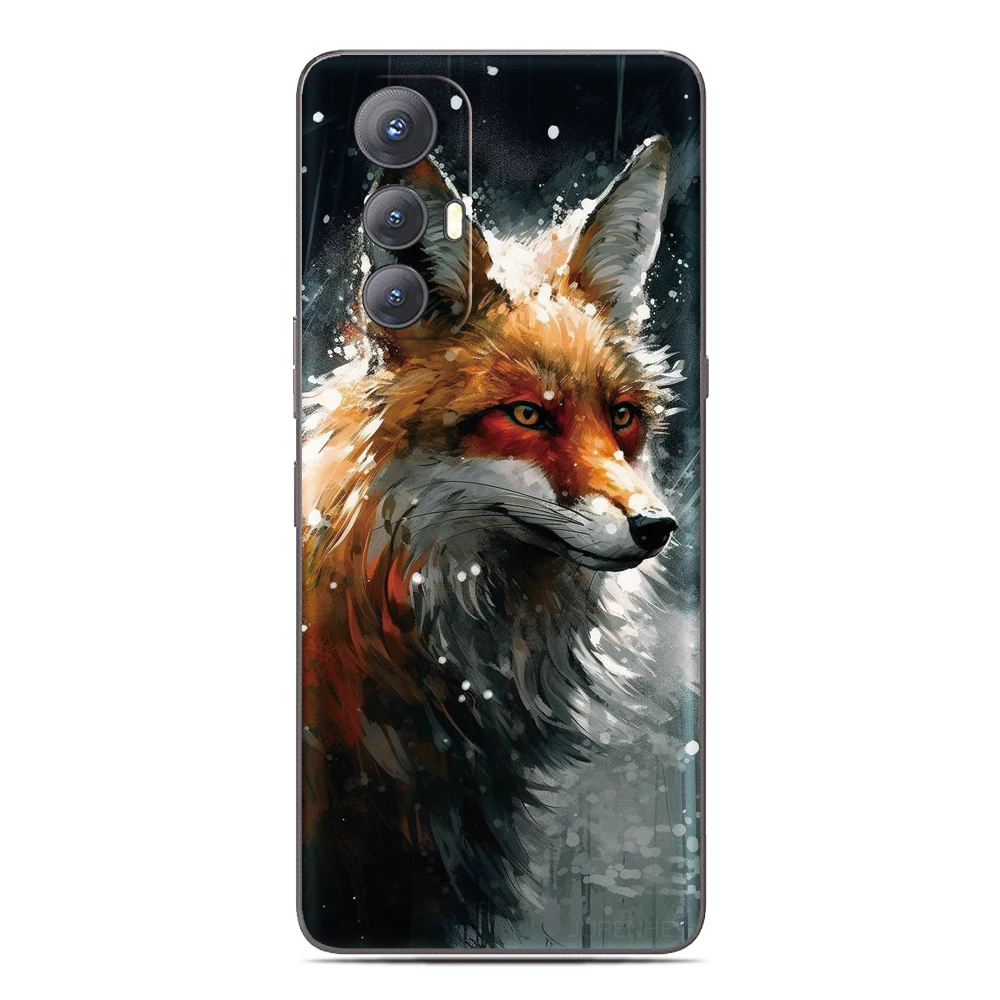 Picture Fox Phone Case For Nokia C32 G42 6.2 7.2 5.4 G21 C21 C1 C01 G11 Plus C12 C31 C02 G22 G20 G10 C10 C20 8 C3 2.4 Cover view 3