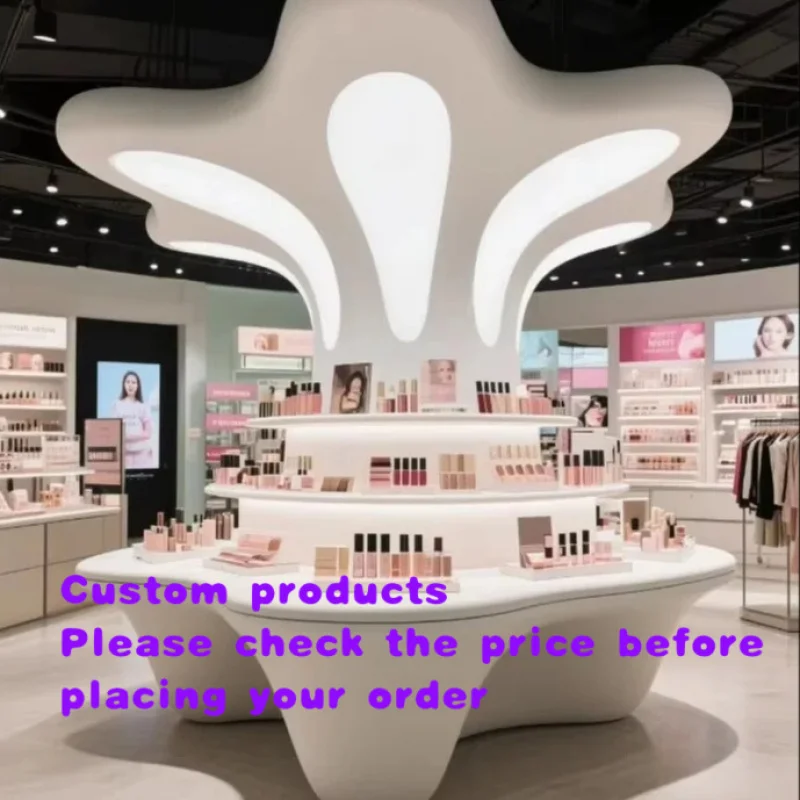 

custom.showcase to Display Cosmetics New Fashion Retail Cosmetic Display showcase Furniture with Led Lights